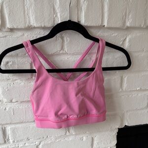 Lululemon Energy Sports Bra in Light Pink